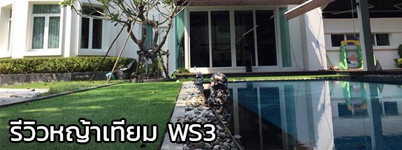 รีวิวหญ้าเทียม WS3